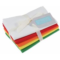 & FQ Pack SPRING Fabric Fat Quarters Spring Bundle 5 Trimits