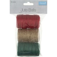 & JUTE BALLS 30M PK3 Jute Twine 30m x 2mm 3 Pack Trimits