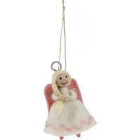 & N FELTING ANGEL Needle Felting Kit Christmas Fairy Trimits