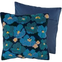 & MODERN FLORAL Counted Cross Stitch Kit Cushion Modern Floral Trimits