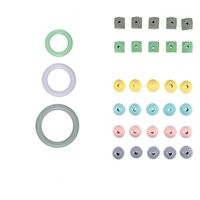 & Wooden Craft Accessories Pack 33 pieces Colours