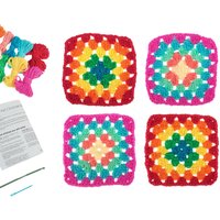 & MY FIRST CROCHET My First Crochet Kit Granny Squares Trimits