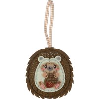 & FELT KIT HEDGEHOG Felt Decoration Kit Hedgehog Trimits