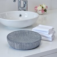 Showerdrape Denim Blue Soap Dish