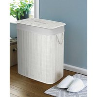 Bamboo Laundry Hamper Divider