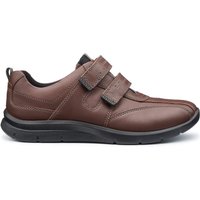 Hotter Men's 'Energise' Dual Fit Casual Shoes in Walnut | Size: 9.5
