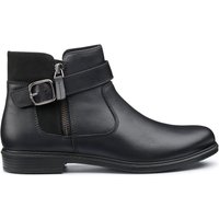 Hotter Women's 'Kingston' Ankle Boots in Black | Size: 4.5