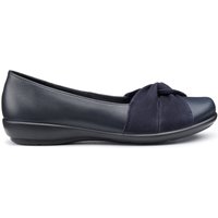 Hotter Women's 'Lark' Ballerinas in Navy | Size: 6.5
