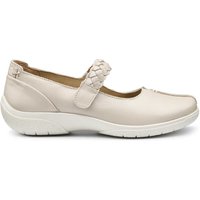 Hotter Women's 'Shake II' Mary Janes in Cream | Size: 6.5