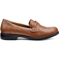 Hotter Women's 'Dorset' Loafers in Tan | Size: 8