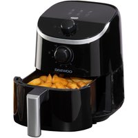 Daewoo Compact Air Fryer 2 Litre Mini Dial Control Energy Efficient Oil Free Black