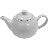Carnaby 'Islington' Large 1L White Ceramic Teapot & Lid Dishwasher Safe Glossy | Size: 1000ml