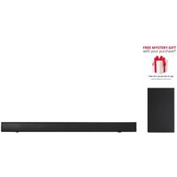 Panasonic SC-HTB150EBK Slim 2.1 Wireless Compact Soundbar with Wireless Subwoofer in Black