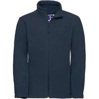 Jerzees Schoolwear Jerzees Schoolgear Full Zip Outdoor Fleece Jacket in Navy | Size: 11-12 Years