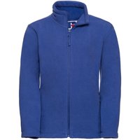 Jerzees Schoolwear Jerzees Schoolgear Full Zip Outdoor Fleece Jacket in Royal | Size: 11-12 Years