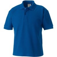Jerzees Schoolwear Jerzees Schoolgear 65 35 Pique Polo Shirt in Royal | Size: 5-6 Years