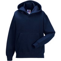Jerzees Schoolwear Jerzees Schoolgear Hooded Sweatshirt in Navy | Size: 11-12 Years