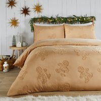 Gingerbread Tufted Soft Touch Cover Set Single