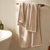 Hebden Striped 100% Cotton Towel