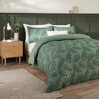 Seville Leaf Tufted Soft Touch Cover Set Single