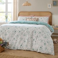 Wylder Bella Reversible Floral Duvet Cover Set in Blue | Size: King