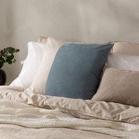 Morden Soft Washed Velvet Cushion Pale cm x 50 cm