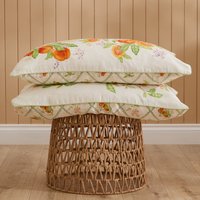 Harvest Printed Piped Pillowcases