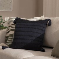 Larch Woven Tasselled Cushion cm x 45 cm