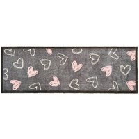 My Mat Washable Nylon Welcome Hearts Indoor Mat | Size: 50 cm x 150 cm