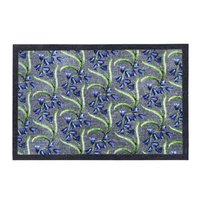 My Mat Washable Nylon Bluebells Indoor Mat | Size: 50 cm x 150 cm