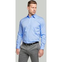 Cornflower Classic Easy Care Long Sleeve Shirt inches