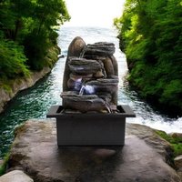 Table Top Water Fountain L18 x W21 x H25 cm Pack