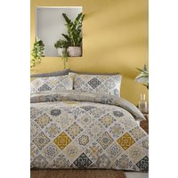 Morocco Print Duvet Cover Set King