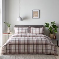 Prague Check Checkered Duvet Cover Quilt Set Pillowcase Super King