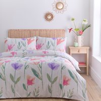 Charlotte Floral Duvet Cover Quilt Set Pillowcase Single