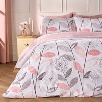 Allium Check Duvet Cover Pillowcase Light King