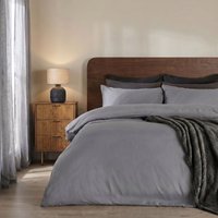 Plain Dyed Duvet Cover Cover Pillowcase Set Double