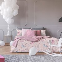 Unicorn Kingdom Duvet Cover Set Light Single