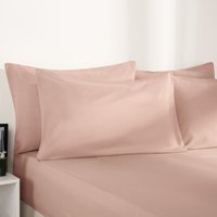 Plain Dyed Non Iron Fitted Bed Sheet Light Double Fitted