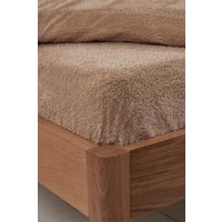 Teddy Fleece Thermal Fitted Bed Sheet Double Fitted