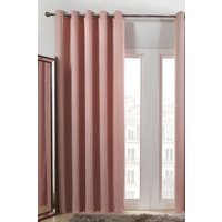 Pair Thermal Ready Made Eyelet Blackout Curtains Light cm width x 137 cm drop
