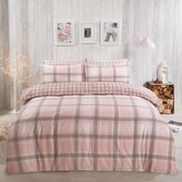 Aspen 100% Brushed Cotton Duvet Cover Pillowcase Light Double