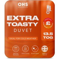 13.5 Tog Duvet Winter Warm Quilt Anti Allergy Double