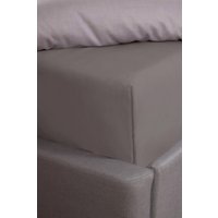 Luxury Plain Dyed Cotton 30cm Deep Fitted Bed Sheet Single Fitted