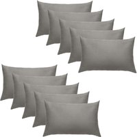 10 x Soft Cotton Housewife Pillowcases