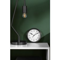 Basic Wall Clock Round Analogue Vintage Home Decor Bedroom Kitchen