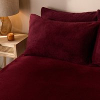 Teddy Fleece Thermal Fitted Bed Sheet Double Fitted
