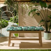 Outdoor 2 Seater Patterned Bench Cushion Garden Furniture Seat