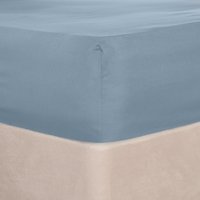 Plain Dyed Non Iron Fitted Bed Sheet Single