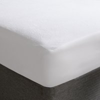 Waterproof Mattress Protector Terry Fleece Topper Elasticated Soft Fitted Sheet Single Fitted